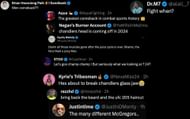 Fans reactions to McGregor.